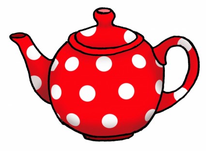 425x312 Dotty Tea Pot Red Free Photos Free Download