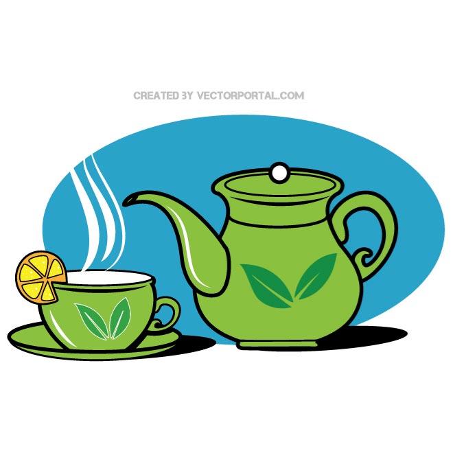 660x660 Teapot And A Cup Graphics Free Vector 123freevectors