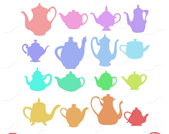 340x270 Rainbow Teapot Etsy