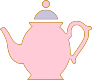 299x258 Pink Teapot Clip Art