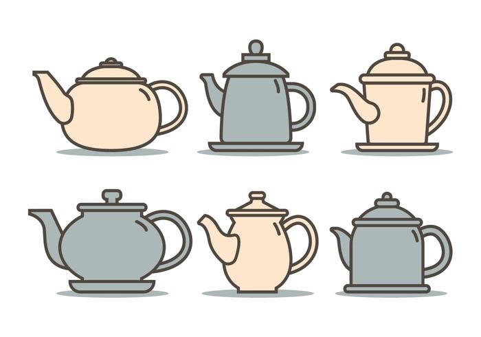 700x490 Cute Teapot Illustration Vector