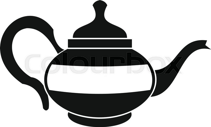 800x481 Teapot Icon. Simple Illustration Of Teapot Vector Icon For Web