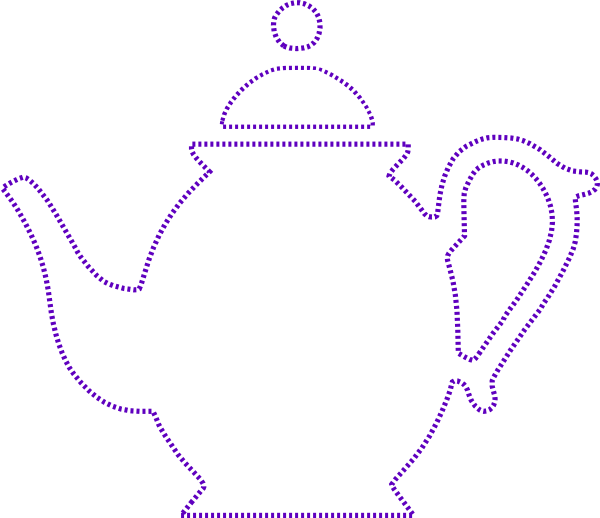600x518 Teapot Clip Art