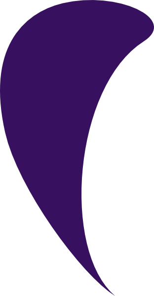 312x598 Purple Teardrop Clip Art