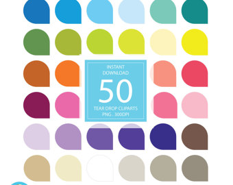 340x270 Tear Drop Stickers Etsy