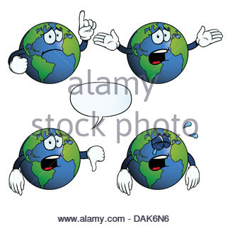 325x320 Earth Is Crying With Tears Illustration Stock Vector Art