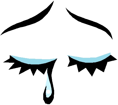 412x365 Tears Clipart