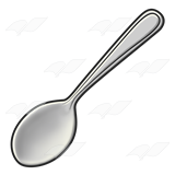 160x160 Spoon Clipart Teaspoon