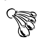 200x200 Teaspoon Spoon Clip Art Cliparts