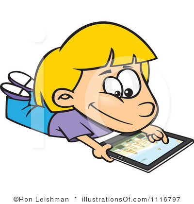 400x420 Ipad Clipart Kid Technology