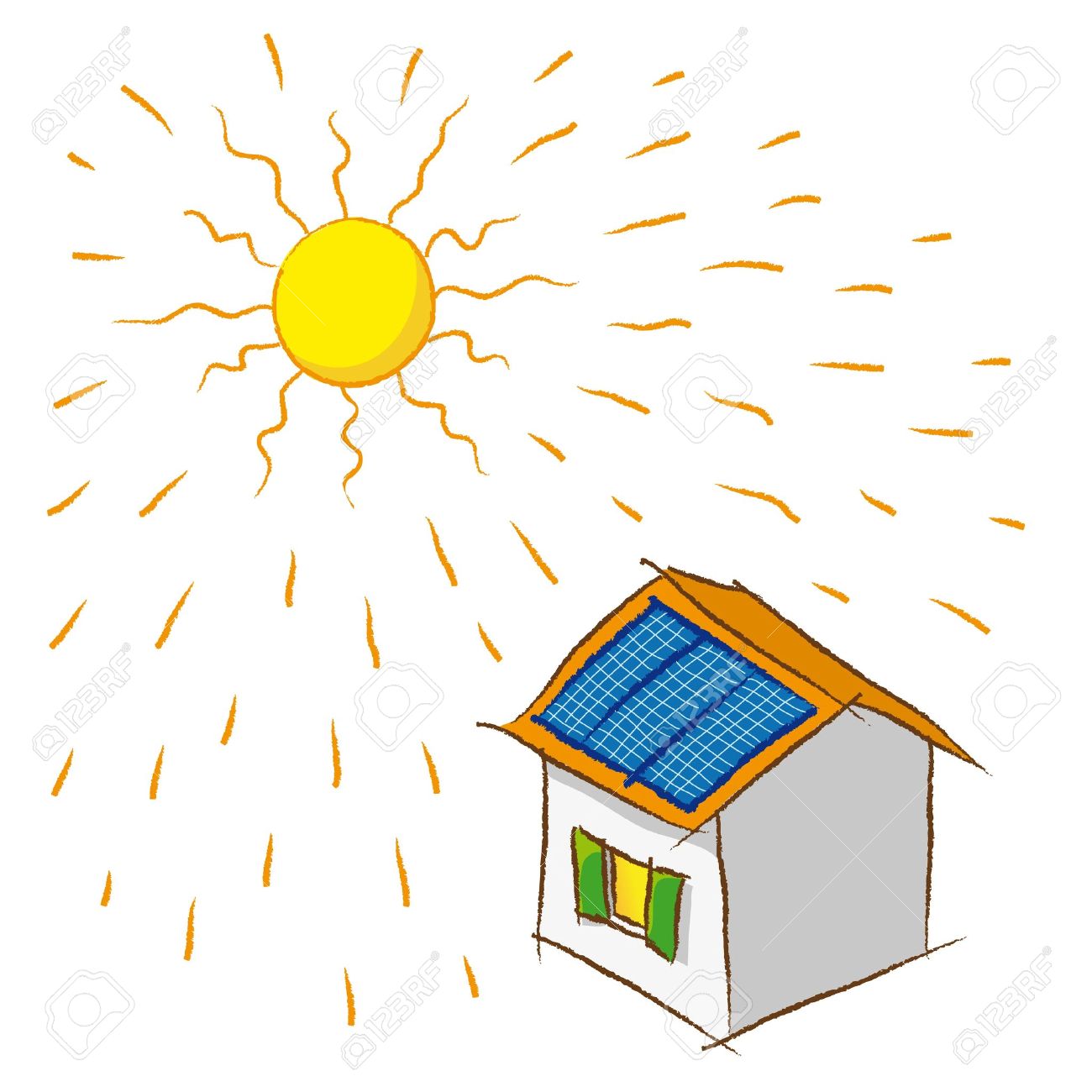 1300x1300 Solar Technology Clipart