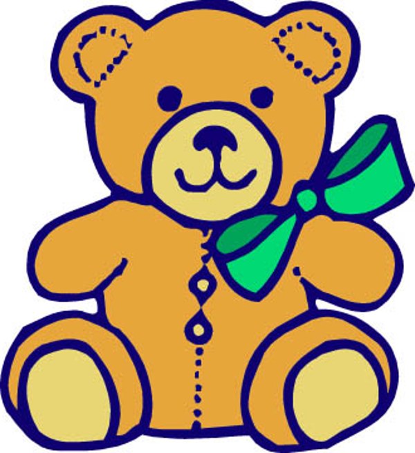 600x655 Teddy Bear Clip Art 2 Clipartwiz