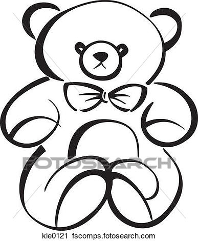 387x470 Clipart Of A Teddy Bear Kle0121