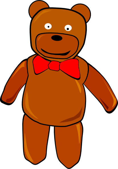 414x592 Clip Art Teddy Bear