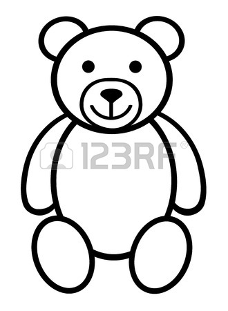 330x450 Teddy Bear Plush Toy Line Art Icon For Apps And Websites Royalty