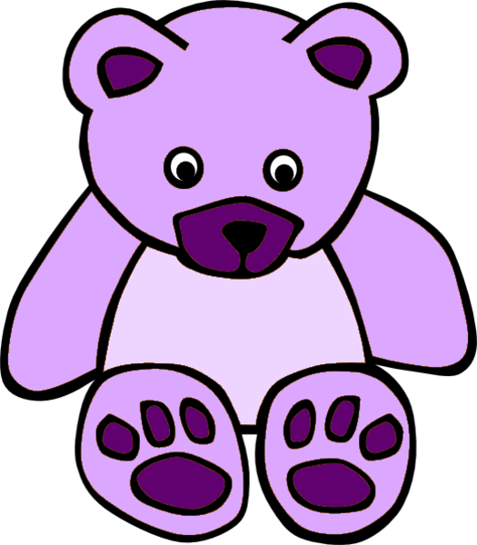 525x600 Teddy Bear Outline Clipart Free Images 13
