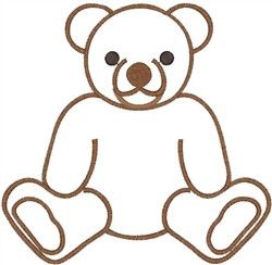250x244 The Best Teddy Bear Outline Ideas Teddy Bear