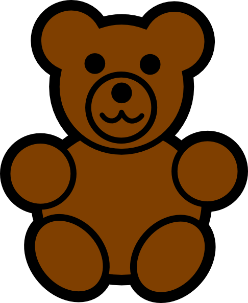 486x593 Teddy Bear Clip Art Ccoloringpages Clipartix