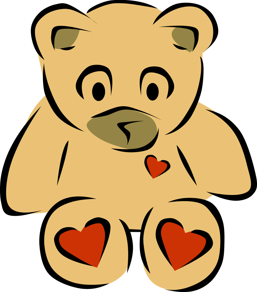 830x942 Best Teddy Bear Clipart