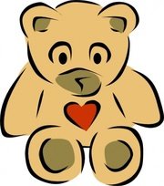 180x204 Teddy Bear Clip Art, Vector Teddy Bear