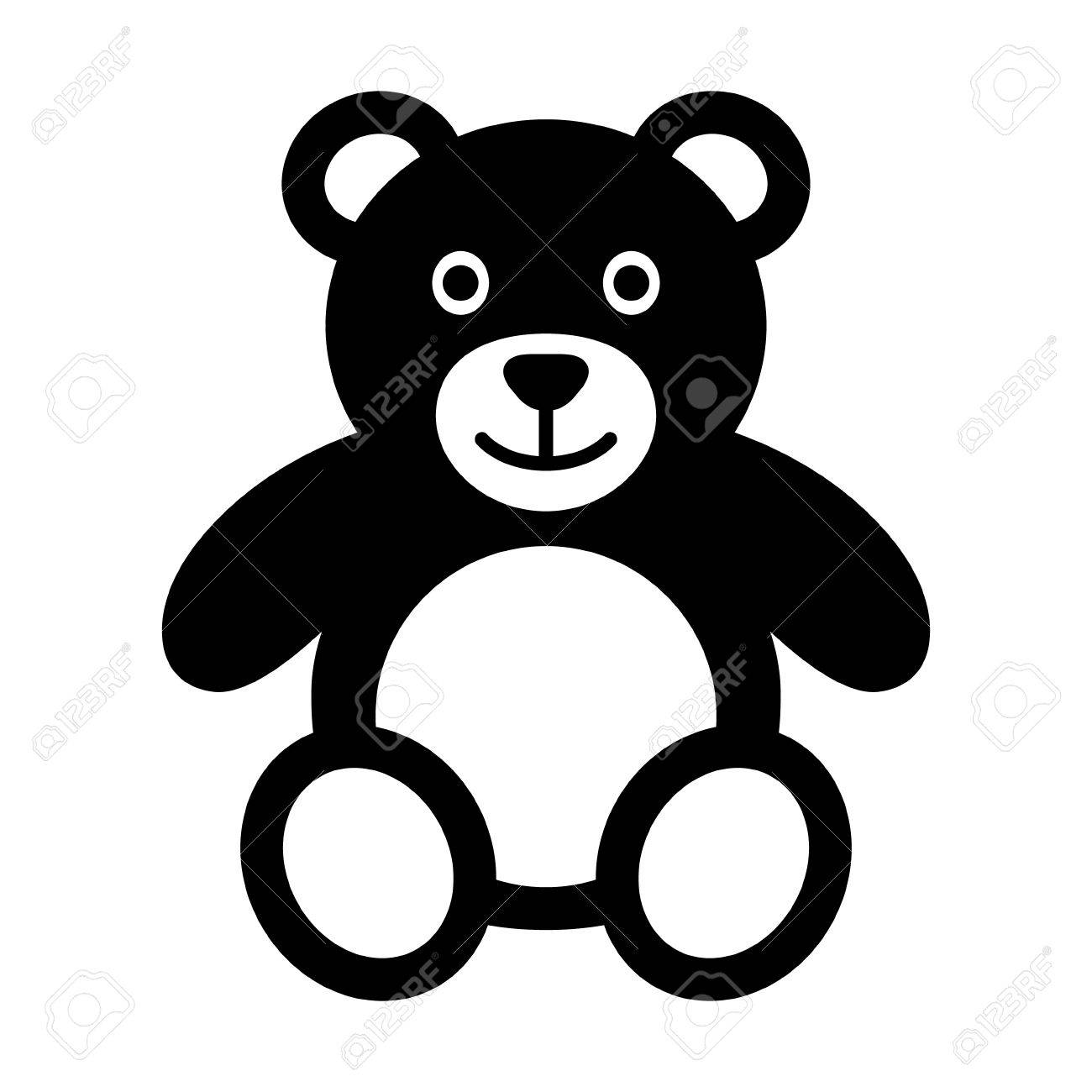 1300x1300 Teddy Bear Plush Toy Flat Icon For Apps And Websites Royalty Free