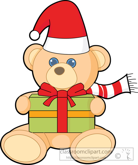 462x550 Christmas Clipart Teddy Bear