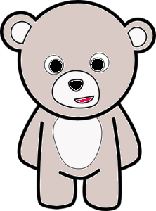 222x300 Teddy Bear Outline Md Free Images