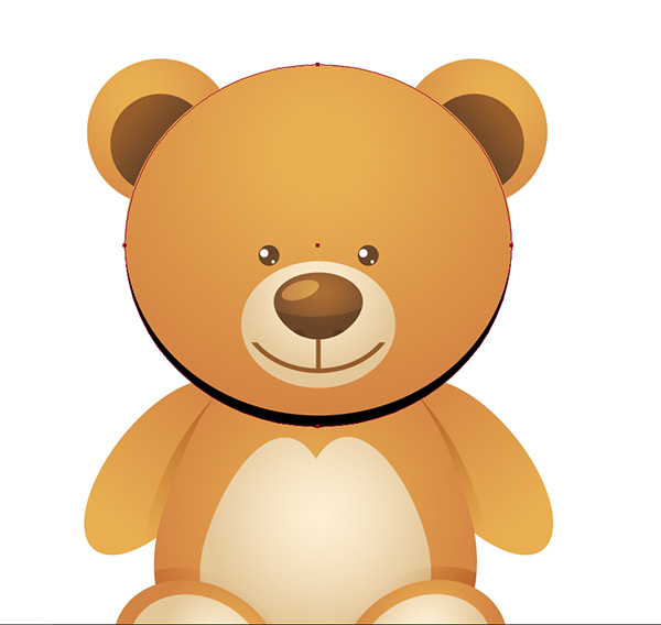 600x568 Create A Simple School Teddy Bear In Adobe Illustrator Smartzone