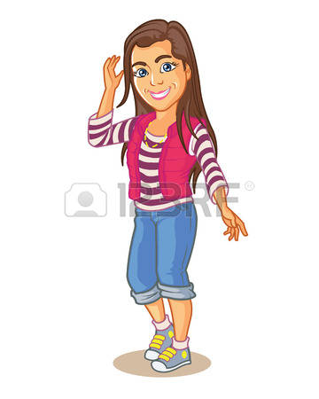 360x450 Teen Girl Clip Art Clipart