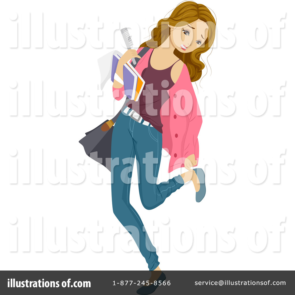 1024x1024 Teen Girl Clipart