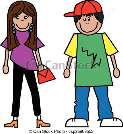 433x470 Teenager Clip Art Cliparts