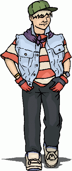 249x588 Teenagers Clipart