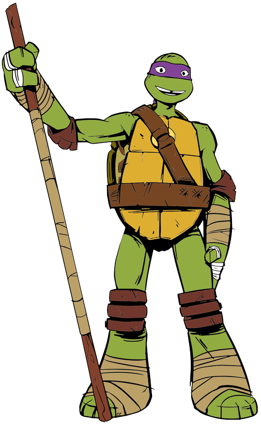 539x876 Ninja Turtles Clipart Cartoon