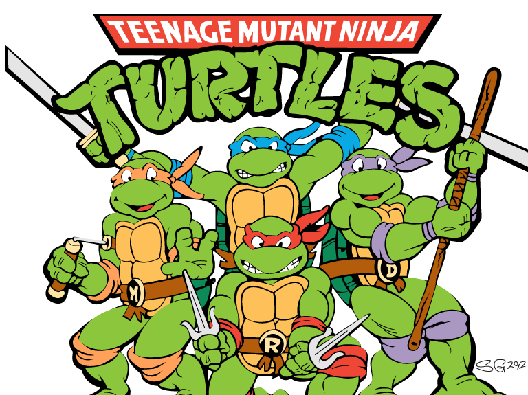 768x575 Ninja Turtles Clipart Original