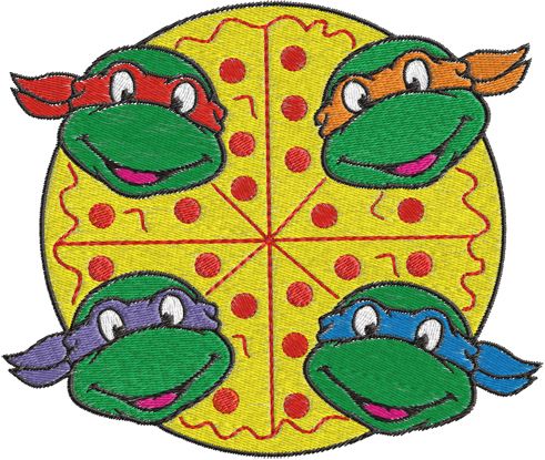 491x415 Ninja Turtles Clipart Super Mutant