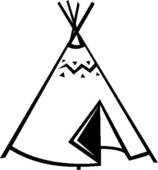 Teepee Clipart | Free download on ClipArtMag