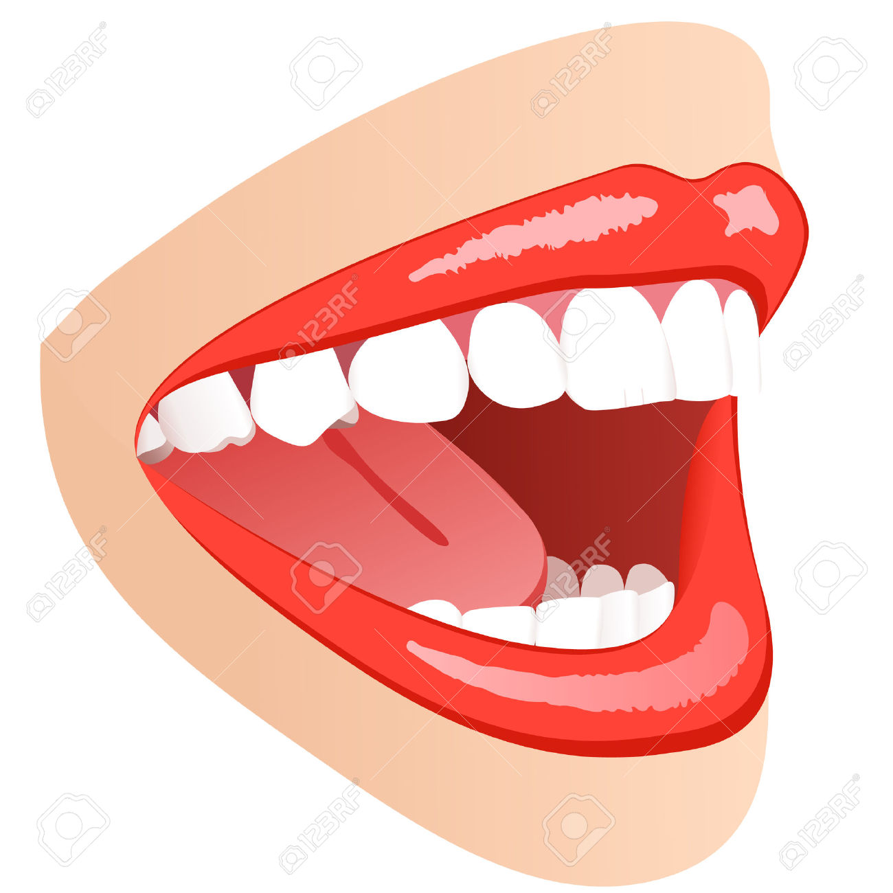 1300x1300 Teeth Clipart Human Mouth