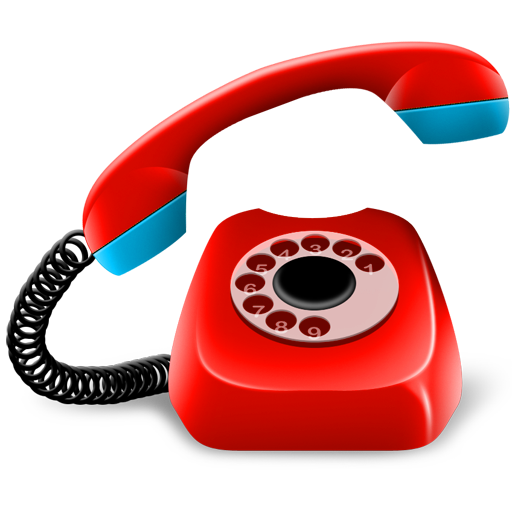 512x512 Phone Clipart Red Telephone
