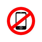 170x170 Free No Cell Phone Clipart