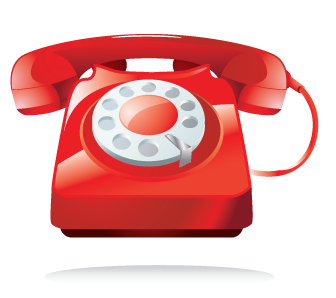 336x298 Telephone One Isolated Stock Photo By