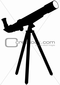 240x340 Telescope Silhouette Clipart Panda