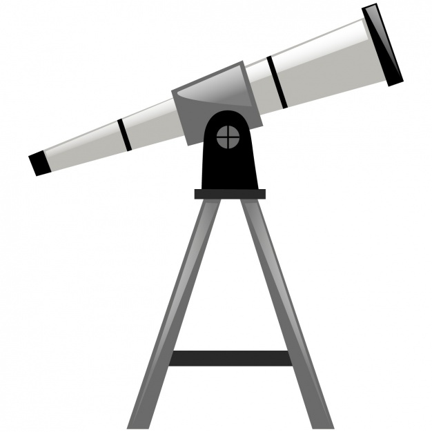 626x626 Telescope Design Vector Free Download