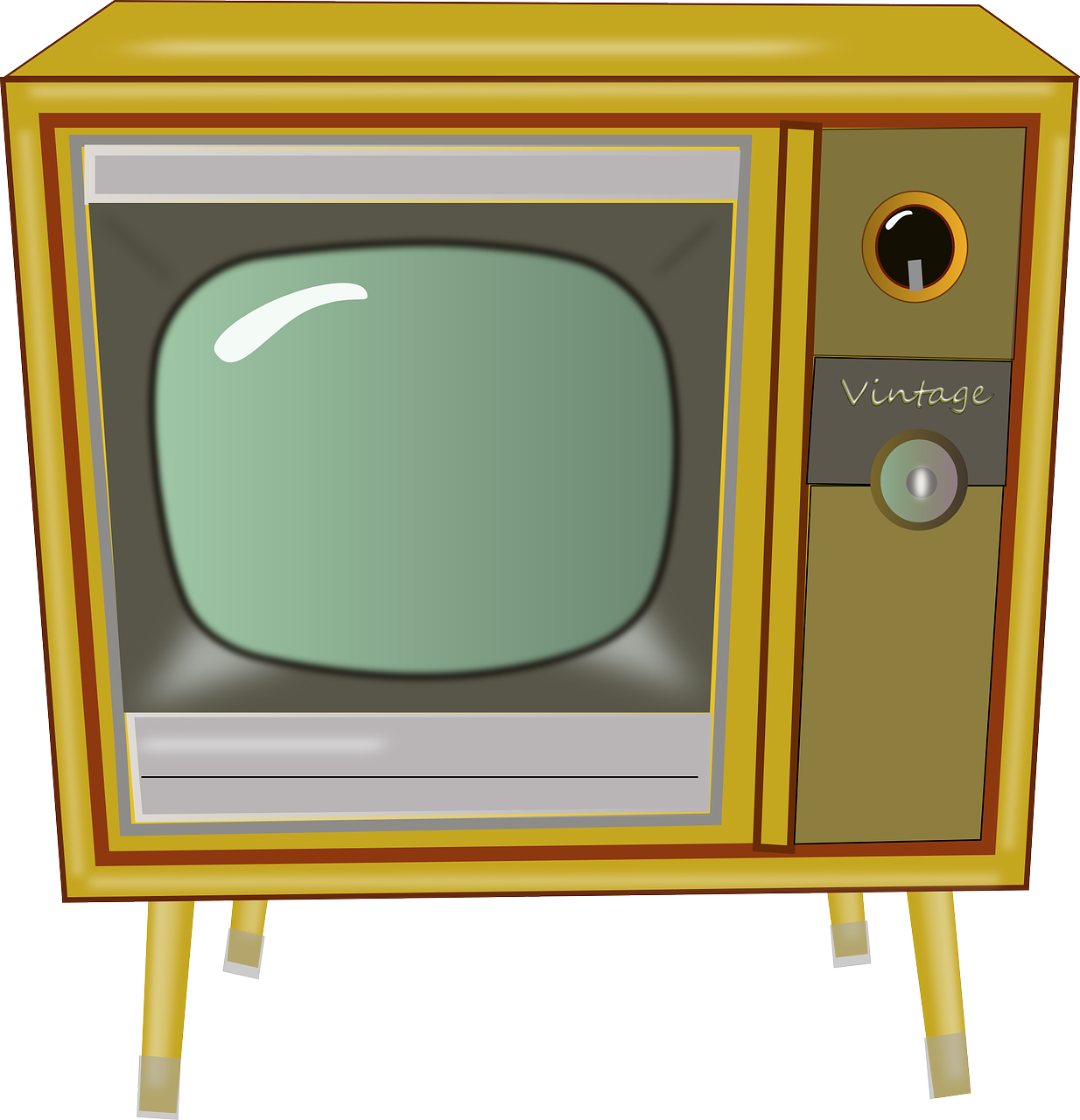 1234x1280 Free To Use Amp Public Domain Television Clip Art