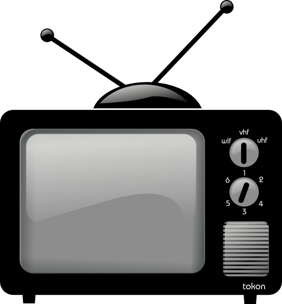 552x595 Old Television Clip Art Free Vector In Open Office Drawing Svg
