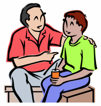 206x216 Tell Someone You Trust Clipart