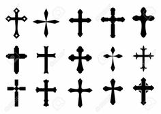 236x167 Cross Silhouette Clip Art Pack Download Free Christian Vector