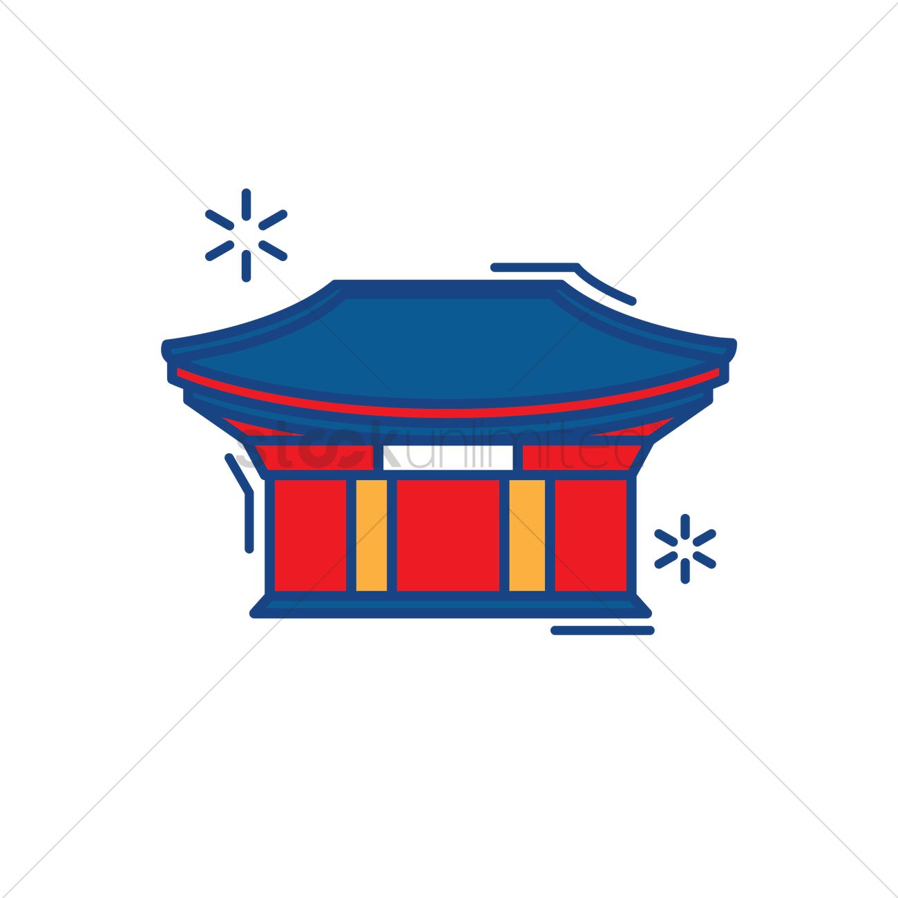 1300x1300 Free Korean Temple Stock Vectors Stockunlimited