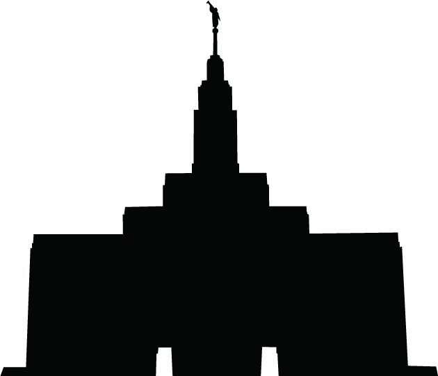 630x541 Lds Temple Silhouette Clipart