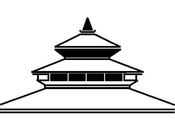 600x450 Temple Clipart Nepalese