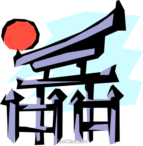 472x480 Japanese Clipart Japanese Temple
